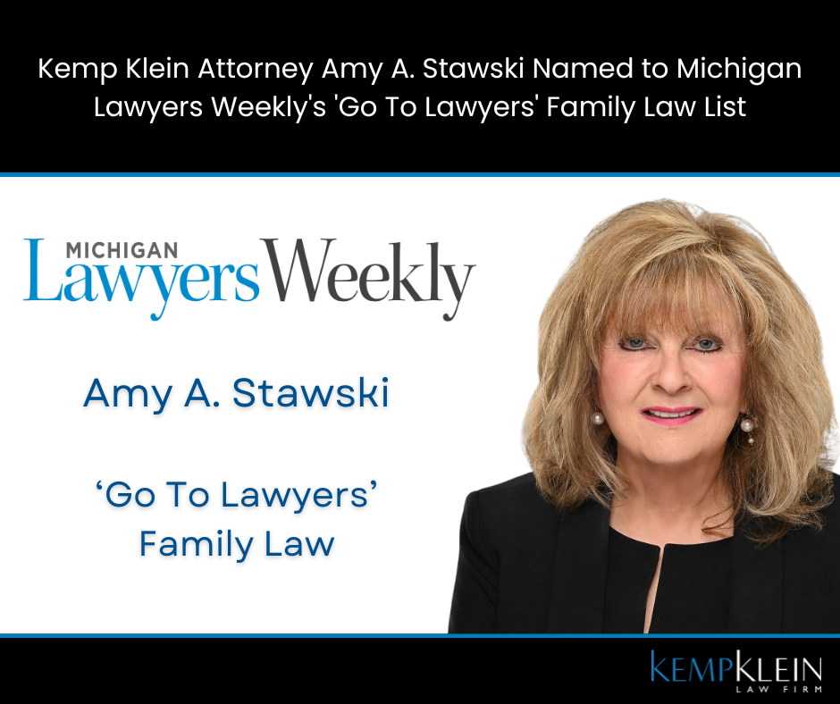 Amy Stawski Family Law Divorce Attorney Michigan Lawyers Weekly Go To Lawyers Family Law 2025 Domestic Relations Troy Near Me Michigan