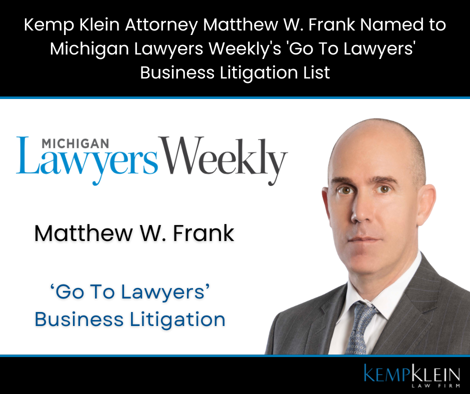 Michigan's Go To Lawyers Business