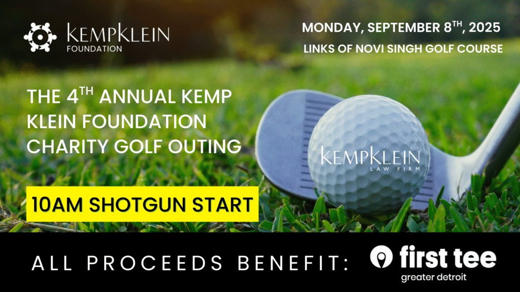 Kemp Klein Golf 2025 ITINERARY