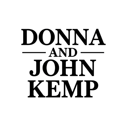 Donna Kemp, John Kemp, Sponsor Logo Kemp Klein Charity Golf Classic Sponsorship